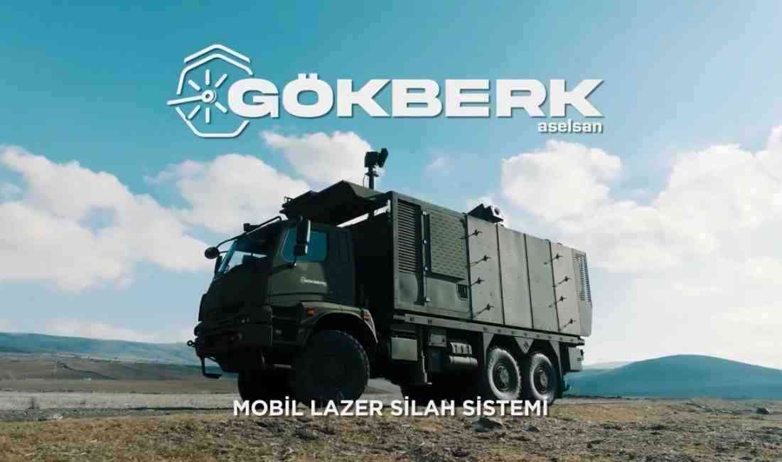 ASELSAN tarafından geliştirilen milli lazer silah sistemi GÖKBERK, asimetrik hava