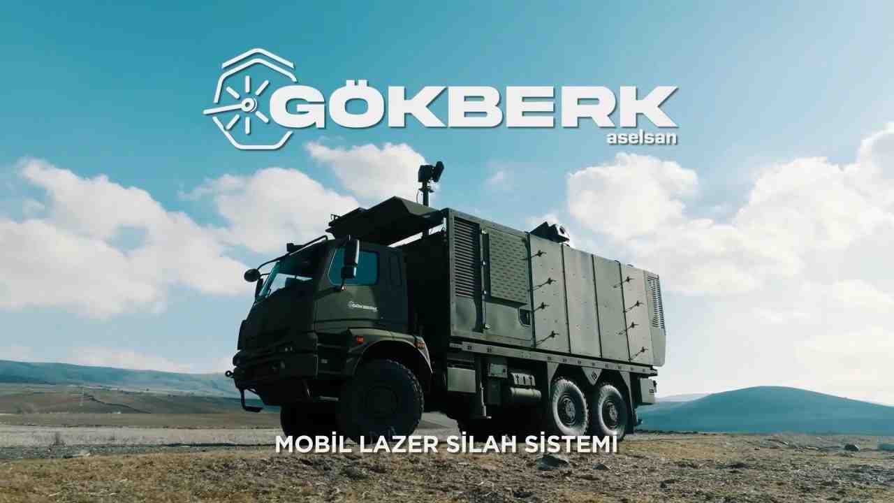 ASELSAN tarafından geliştirilen milli lazer silah sistemi GÖKBERK, asimetrik hava