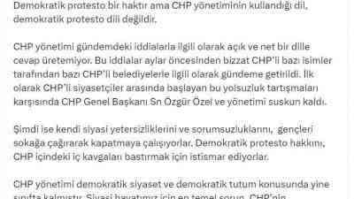 “CHP, Marjinal Bir Siyasetin İlkel Dilini Kullanıyor” AK Parti Genel