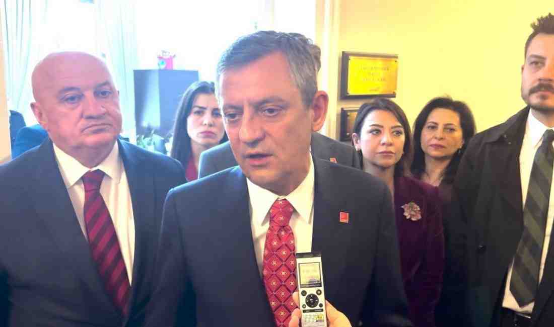 CHP Genel Başkanı Özgür Özel, İstanbul Büyükşehir Belediye (İBB) Başkanı