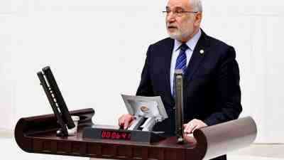 Saadet Partisi Samsun Milletvekili Mehmet Karaman, TBMM Genel Kurulu’nda görüşülen