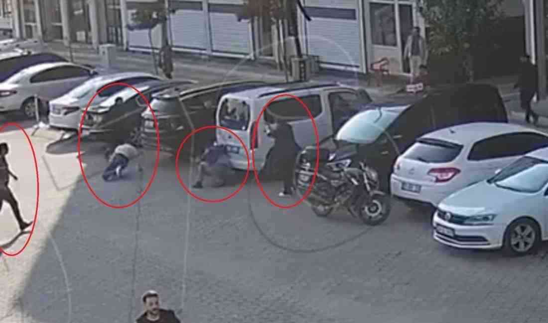 Kızıltepe ilçesinde, Devran Pulat aracının yanında bir grubun sopalı saldırısına