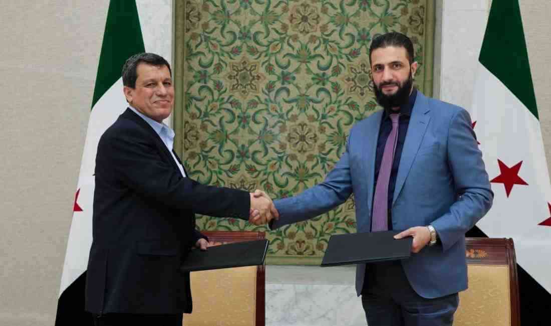 Terör örgütü YPG’nin siyasi kolu SDG ile Suriye hükümeti arasında