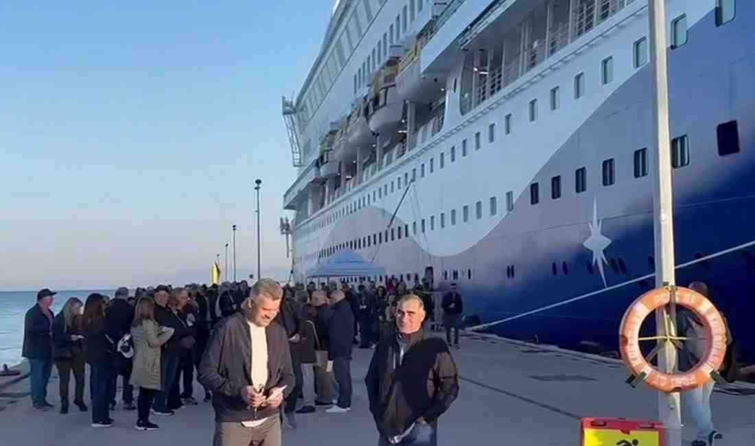 Celestyal Discovery Sezonun İlk Seferini Kuşadası’na Gerçekleştirdi Aydın’ın Kuşadası ilçesi,