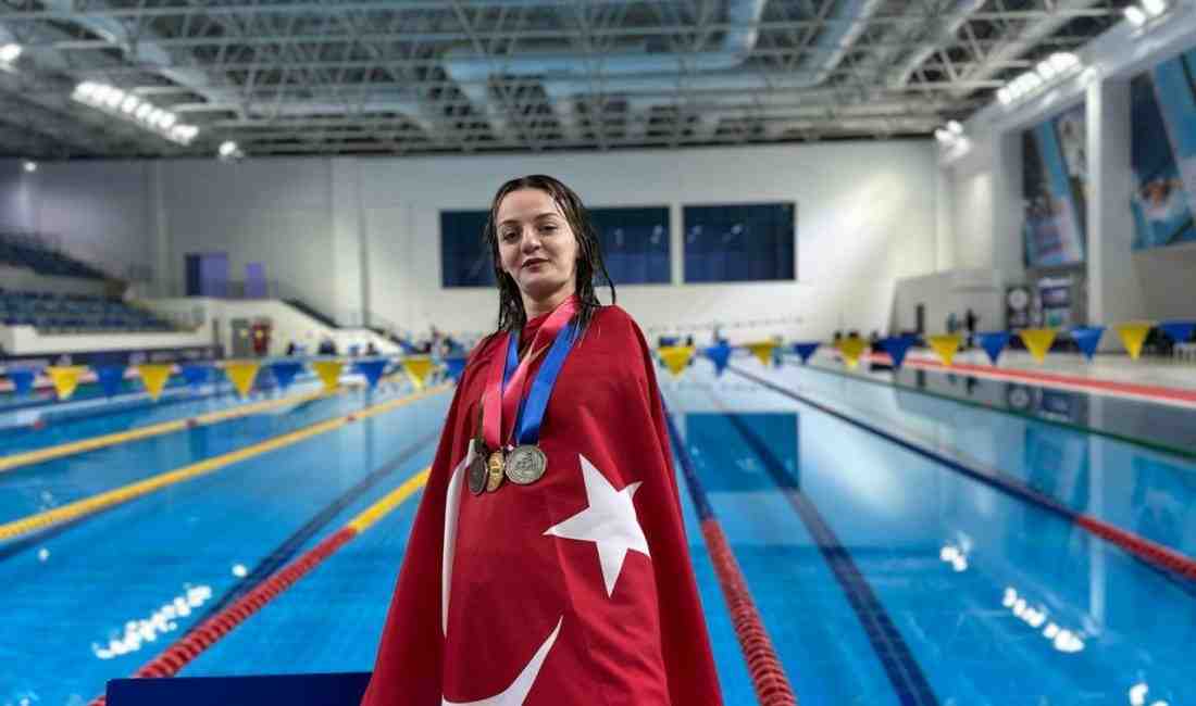Dünya ve Avrupa Şampiyonu paralimpik milli yüzücü Sümeyye Boyacı, İspanya’nın