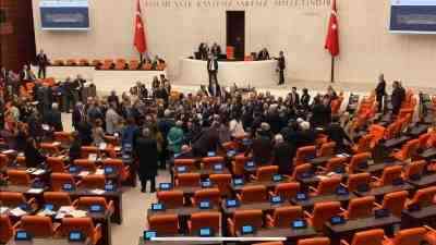 Meclis Genel Kurulu’nda bazı belediyeler hakkında yürütülen terör soruşturmalarına ilişkin