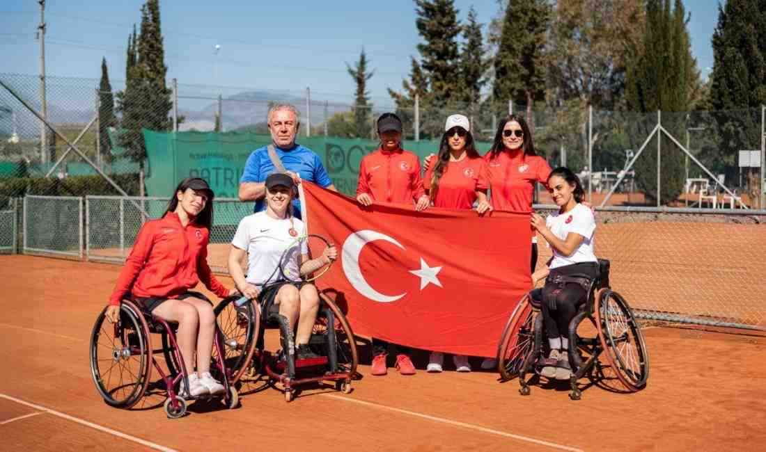 Tekerlekli Sandalye Tenisi Kadın Milli Takımı Avrupa Finalinde! Manavgat’ta 19-23