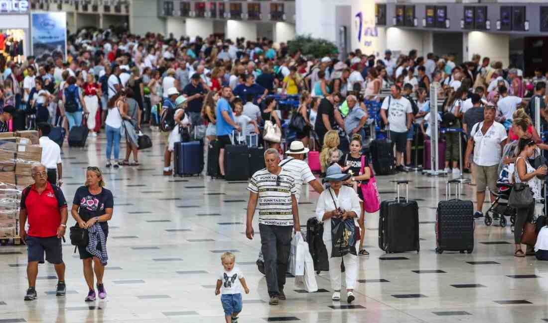 Türkiye’den yurt dışına seyahat eden tatilcilerin sayısı 2024 yılında 11