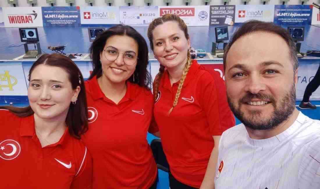 Hırvatistan’ın Osijek kentinde düzenlenen Havalı Silahlar Avrupa Şampiyonası‘nda 10 Metre