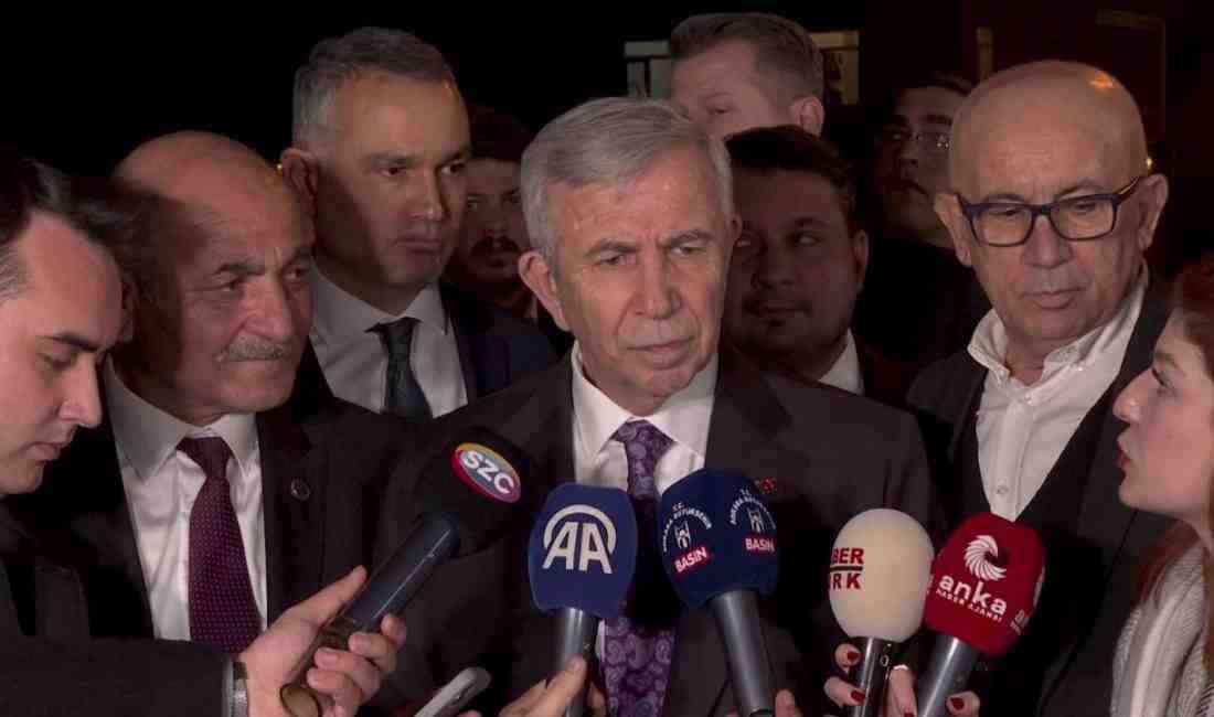 Yavaş: “Toplumu İkna Etmeden Yapılan Projeler Çöptür” Ankara Büyükşehir Belediye