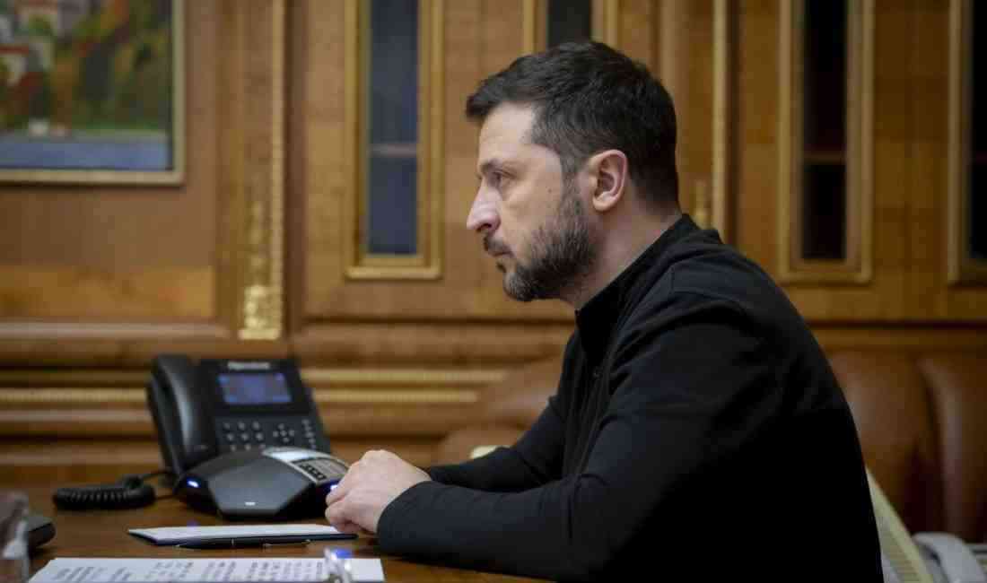 Çekya Cumhurbaşkanı ile Görüştü Ukrayna Devlet Başkanı Volodimir Zelenskiy, resmi