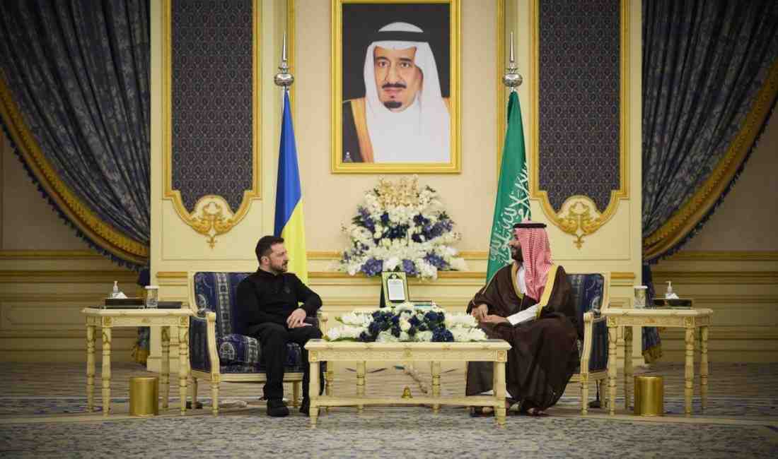 Ukrayna Devlet Başkanı Volodimir Zelenskiy, Suudi Arabistan Veliaht Prensi Muhammed