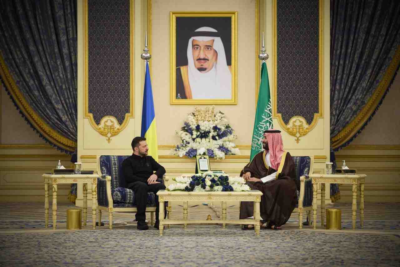 Ukrayna Devlet Başkanı Volodimir Zelenskiy, Suudi Arabistan Veliaht Prensi Muhammed
