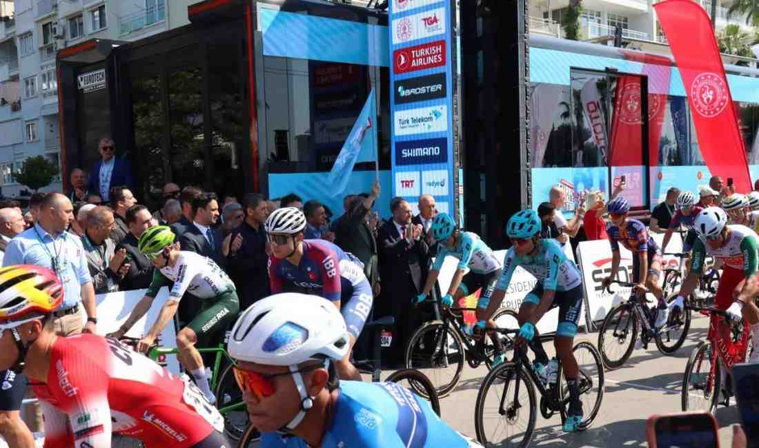 Bu yıl 60’ıncı kez düzenlenen Cumhurbaşkanlığı Türkiye Bisiklet Turu, Antalya-Antalya