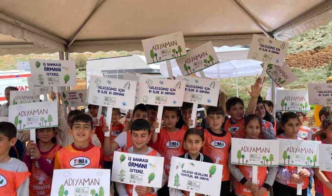 Türkiye İş Bankası, Orman Genel Müdürlüğü ve TEMA Vakfı iş