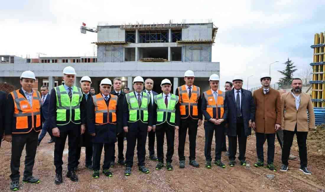 Yılmaz Tunç, Sakarya’daki projeleri yerinde değerlendirdi Adalet Bakanı Yılmaz Tunç,