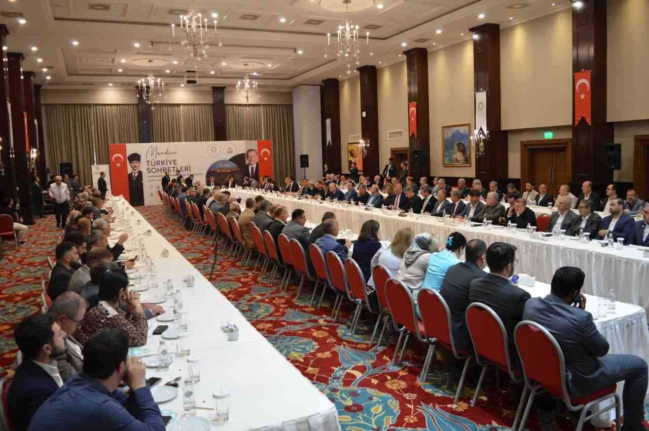 Mardin’de Türkiye Yüzyılı Vizyonu Masaya Yatırıldı Cumhuriyetin 100’üncü yılı etkinlikleri