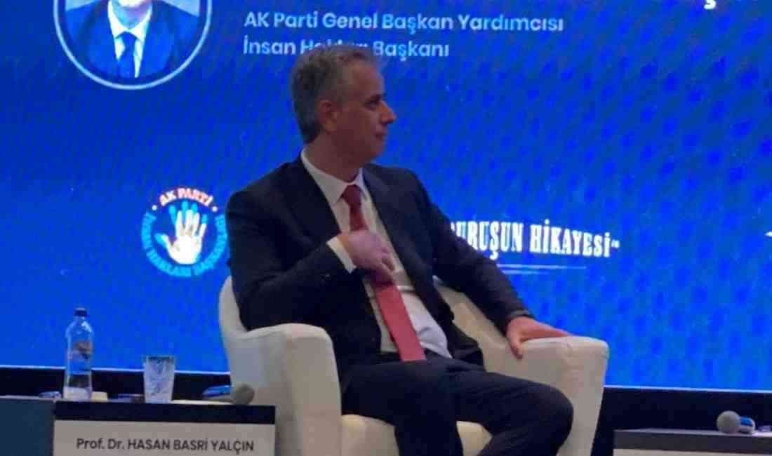 AK Parti Genel Başkan Yardımcısı Hasan Basri Yalçın, CHP lideri