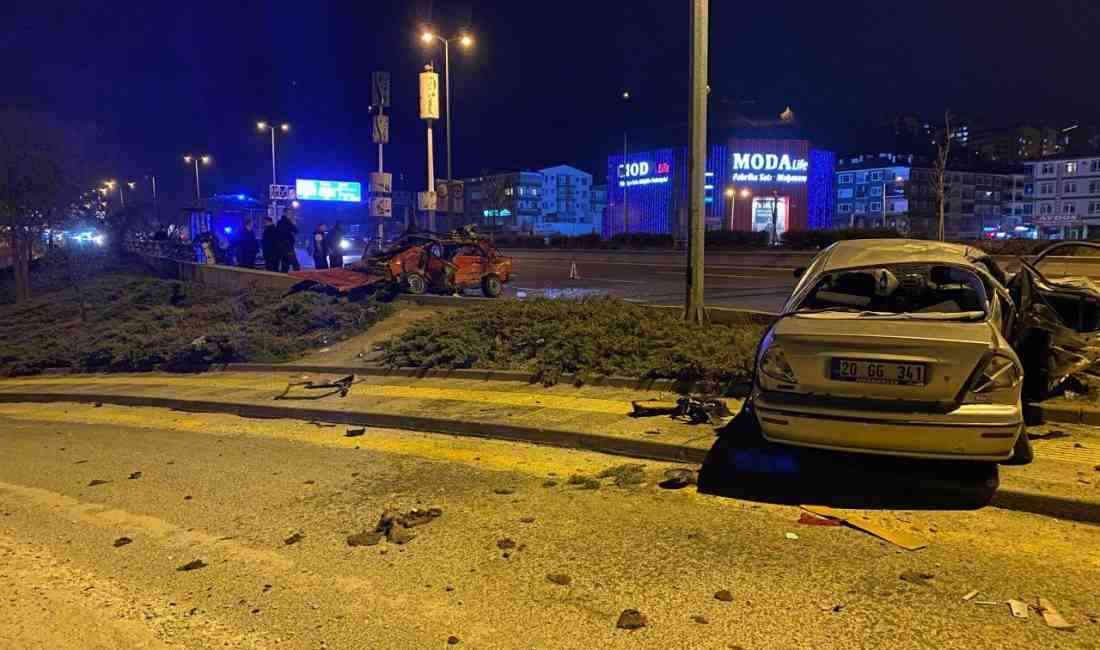 Gece Saatlerinde Feci Kaza Ankara’nın Mamak ilçesi Boğaziçi Mahallesi’nde gece