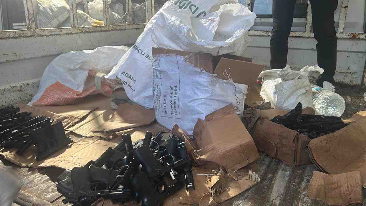 Ankara’da Kaçak Silah Üretimine Darbe Ankara Emniyet Müdürlüğü Organize Suçlarla