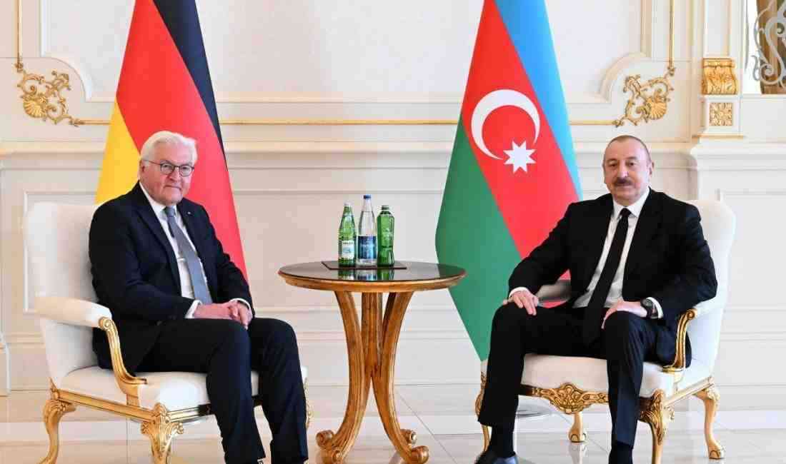 Azerbaycan Cumhurbaşkanı İlham Aliyev, Almanya Federal Cumhuriyeti Cumhurbaşkanı Frank-Walter Steinmeier