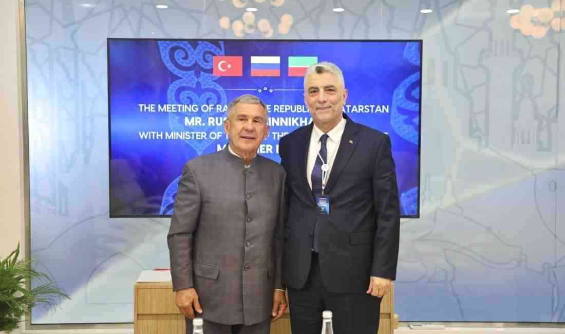 Yatırım Kongresi Kapsamında Stratejik Görüşme Ticaret Bakanı Ömer Bolat, Birleşik