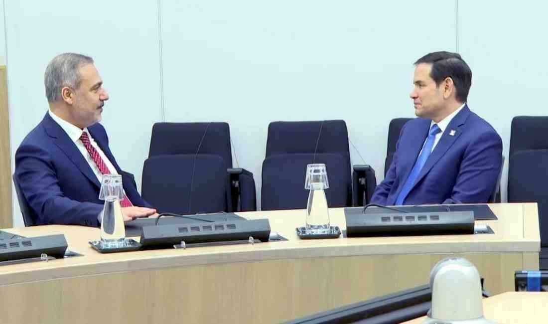 Dışişleri Bakanı Hakan Fidan, Belçika’nın başkenti Brüksel’de düzenlenen NATO Dışişleri