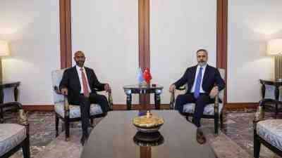 İki ülke arasında stratejik temas Dışişleri Bakanı Hakan Fidan, Somali