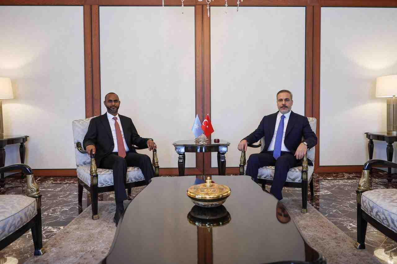 İki ülke arasında stratejik temas Dışişleri Bakanı Hakan Fidan, Somali