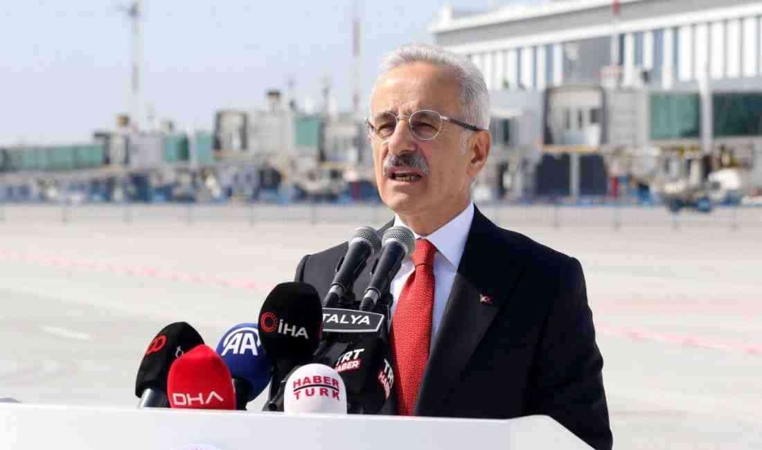 Yeni Terminal ve Ek Yatırımlar TamamlandıUlaştırma ve Altyapı Bakanı Abdulkadir