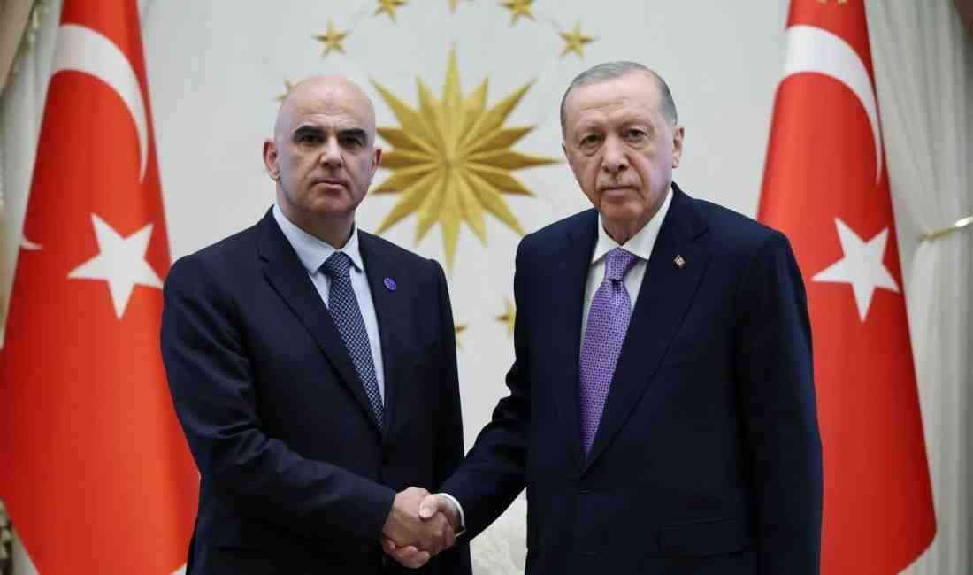 Cumhurbaşkanı Recep Tayyip Erdoğan, Avrupa Konseyi Genel Sekreteri Alain Berset’i