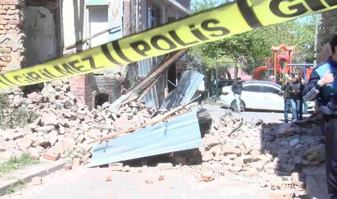 6.2 Büyüklüğündeki Deprem Sonrası Ayvansaray’da Korkutan Görüntü İstanbul’da bugün meydana