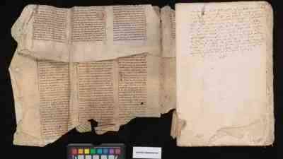 Tarihi Bir Hazine: ‘Vulgate du Merlin’ El Yazması Cambridge Üniversitesi,