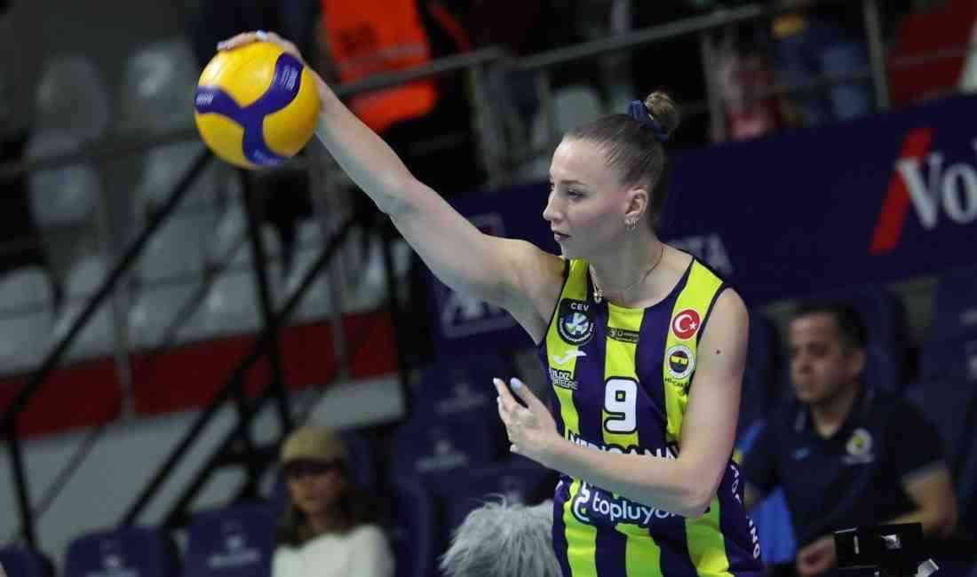 Sultanlar Ligi Yarı Final serisinin son maçında Fenerbahçe Medicana, Galatasaray