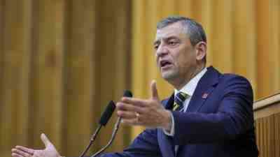 CHP Genel Başkanı Özgür Özel, partisinin Türkiye Büyük Millet Meclisi’nde
