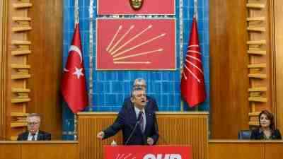 CHP Genel Başkanı Özgür Özel, TBMM’deki grup toplantısında yaptığı konuşmada