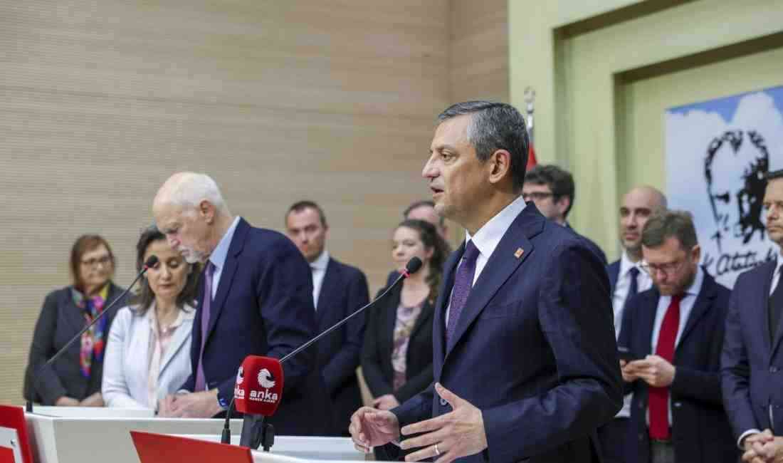 CHP Lideri, Avrupa Sosyalist Partisi Heyetiyle Görüştü CHP Genel Başkanı