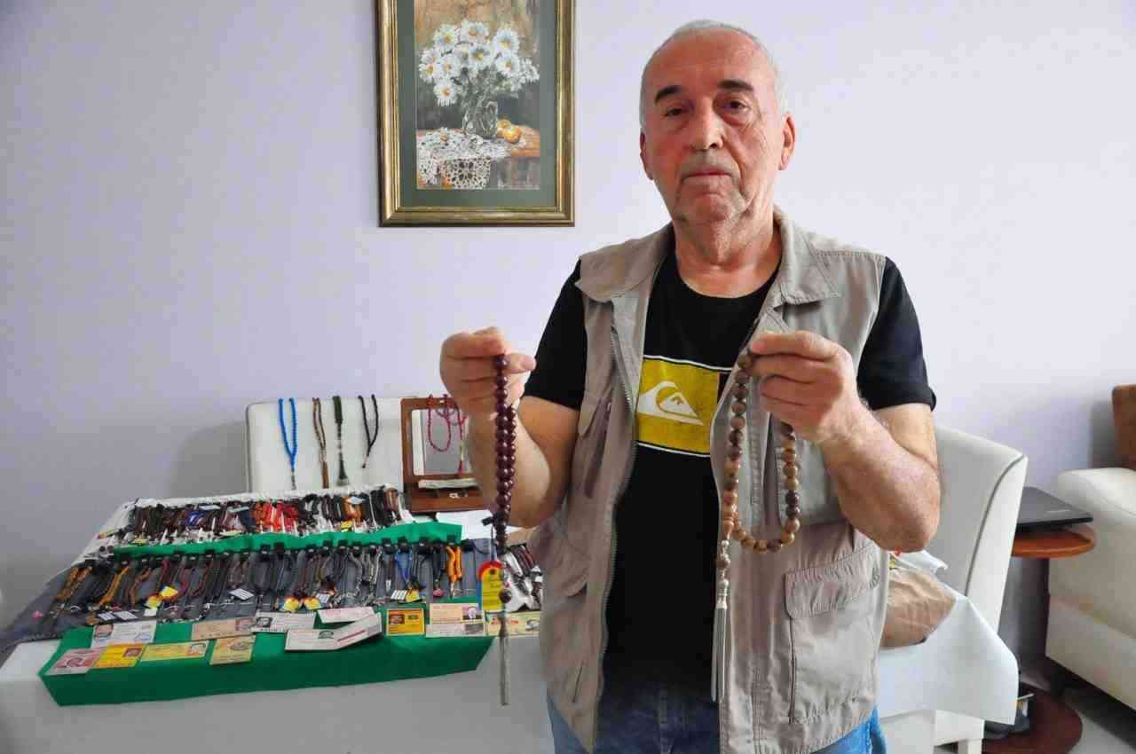 Tesbih Merakı Gürcistan’da Başladı, Tutkuya DönüştüManisa’nın Şehzadeler ilçesinde yaşayan 70