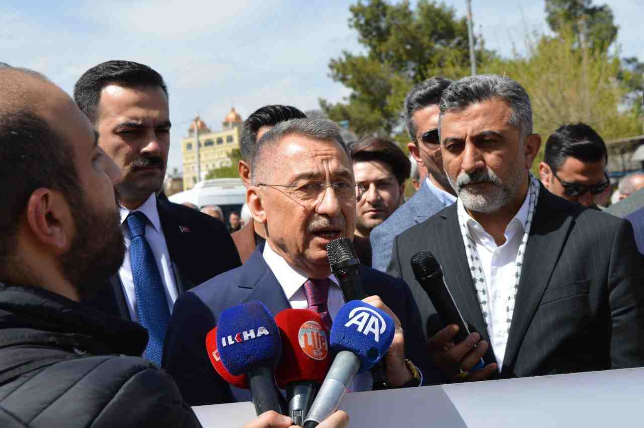 TBMM Dışişleri Komisyonu Başkanı Fuat Oktay, Mardin’de düzenlenen Filistin’e destek