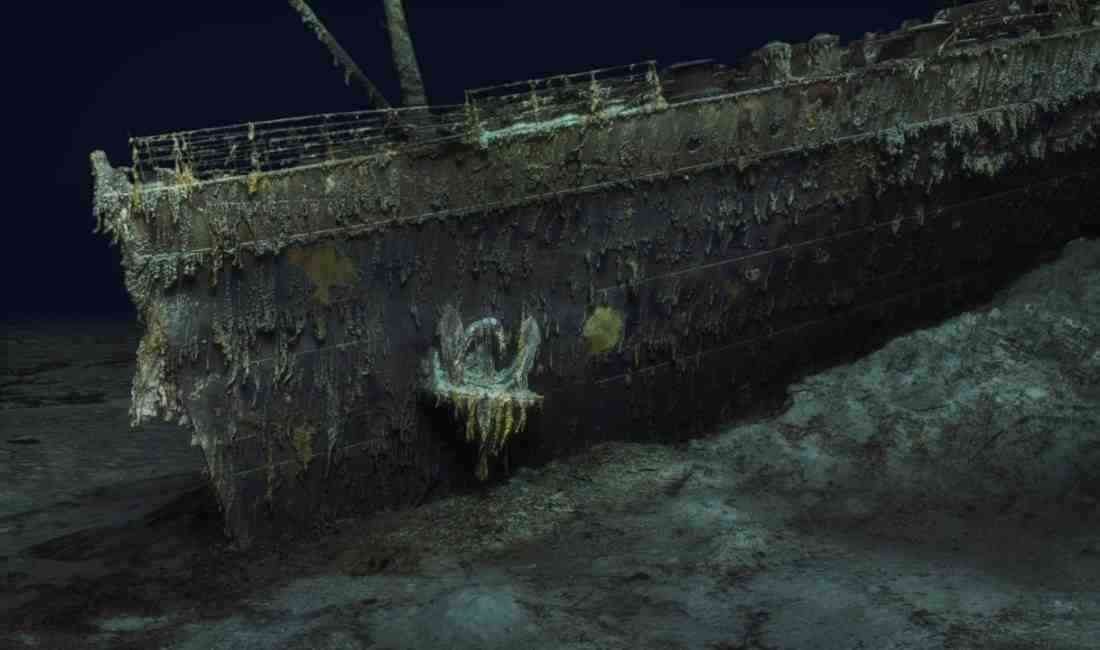 1912 yılında buzdağına çarparak batan efsanevi Titanik gemisine yönelik yapılan