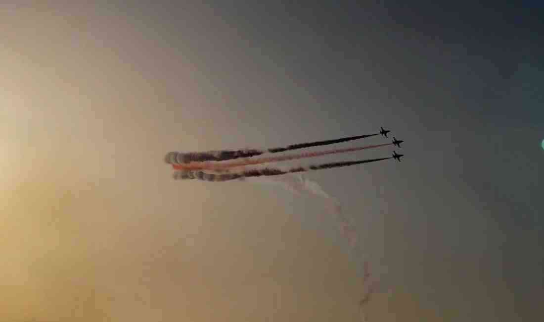 Türk Yıldızları’ndan İskenderun Semalarında Nefes Kesen Gösteri Türk Hava Kuvvetleri’nin