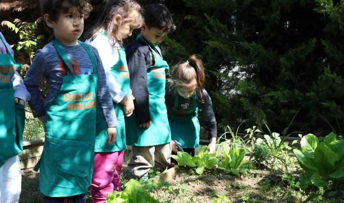 “Tarım ve Çocuk” Projesiyle Yağmur Suyundan Sofraya İzmir Karşıyaka’daki Atakent