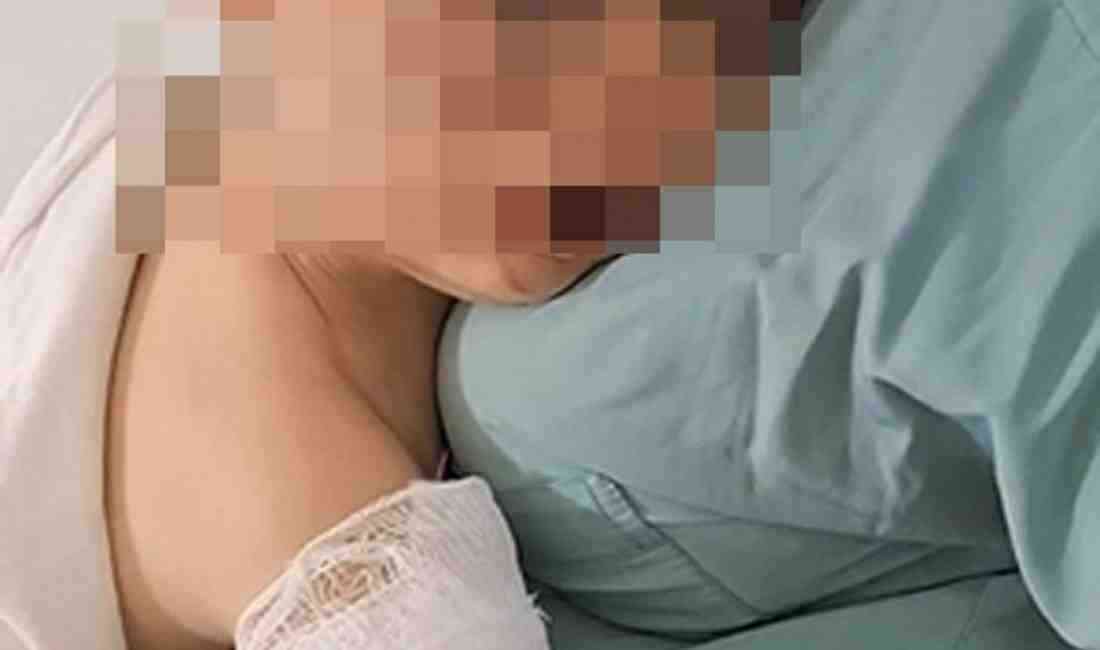 Annesinin Sevgilisi Tarafından Darbedildi Denizli’nin Sarayköy ilçesinde, henüz 2 yaşında