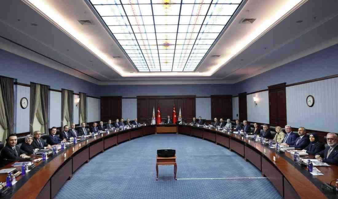 AK Parti Merkez Yürütme Kurulu Ankara’da Bir Araya Geldi Adalet