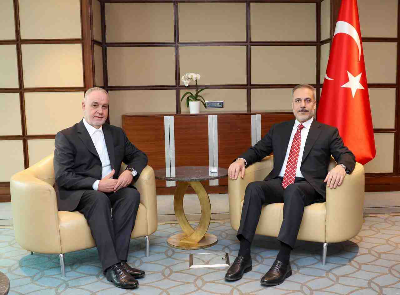 Bakan Hakan Fidan, Bosna-Hersek İslam Birliği Başkanı ile Görüştü İstanbul’da