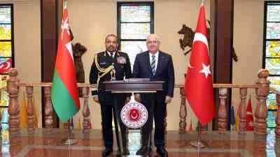 Ankara’da Diplomatik Askeri Görüşme Milli Savunma Bakanı Yaşar Güler, resmi