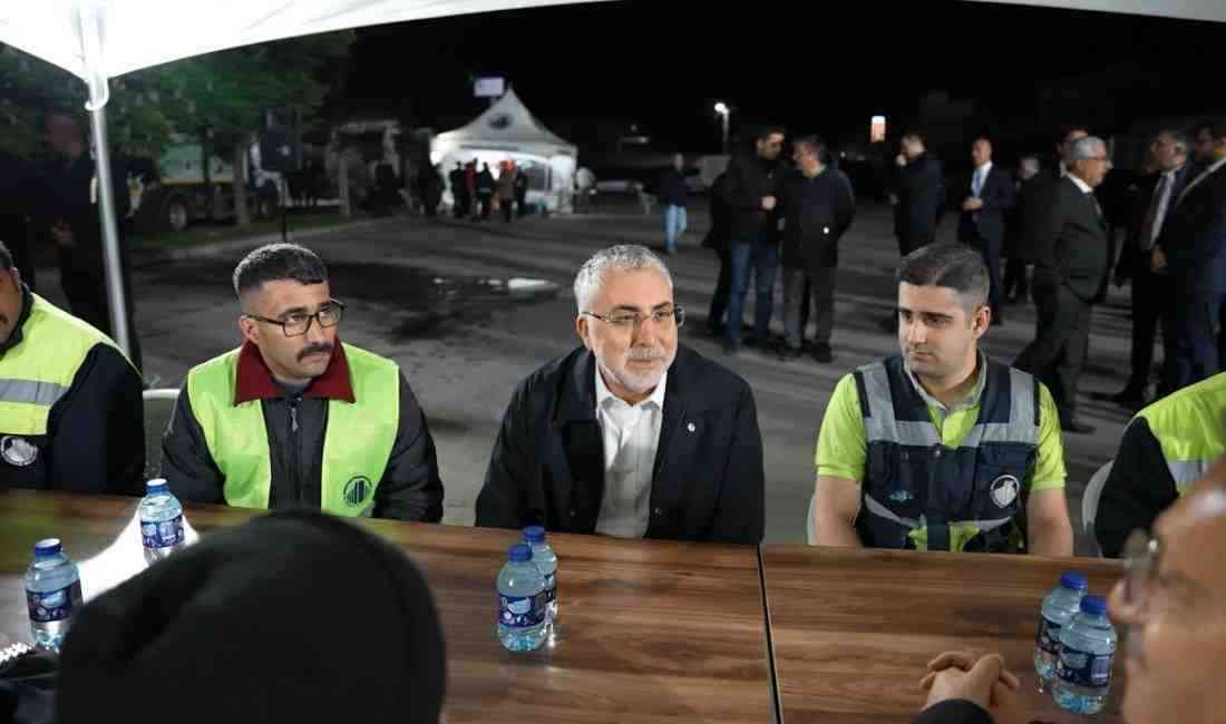 Çalışma ve Sosyal Güvenlik Bakanı Vedat Işıkhan, 1 Mayıs Emek