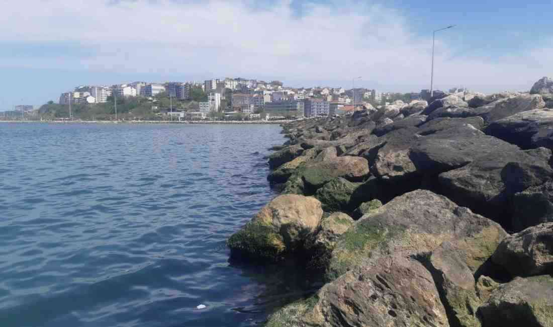 Dalgakıranda korkunç keşif Balıkesir’in Bandırma ilçesinde sahil yürüyüşüne çıkan vatandaşlar,