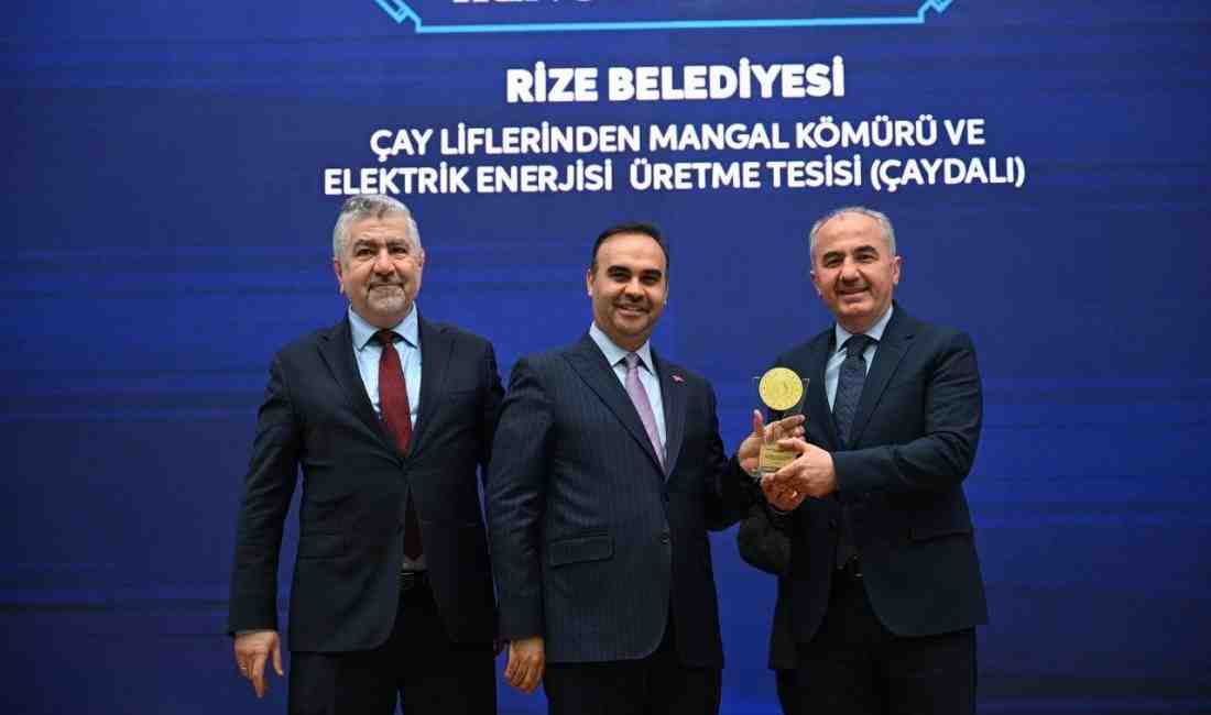 Sıfır Atıkla Sürdürülebilir Enerji ÜretimiRize Belediyesi, çay tarımından arta kalan