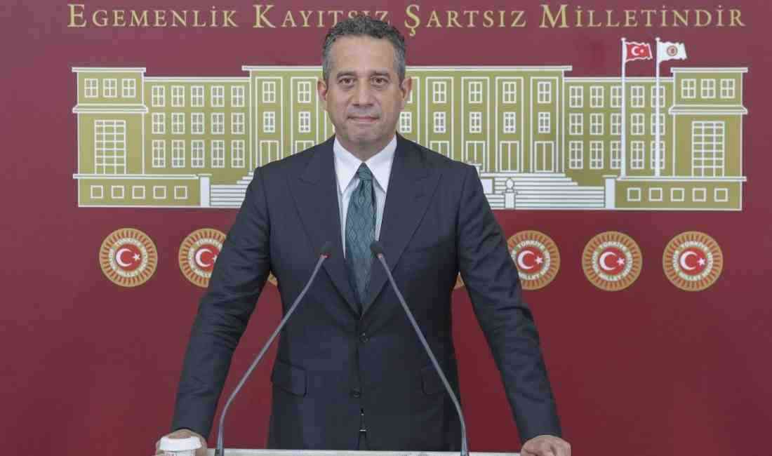 CHP Grup Başkanvekili Ali Mahir Başarır, TBMM’de düzenlediği basın toplantısında,
